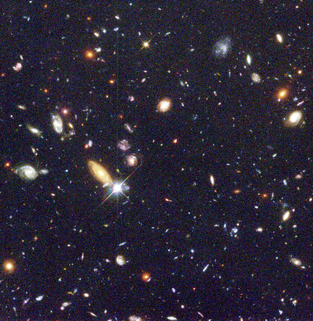 Hubble deep field