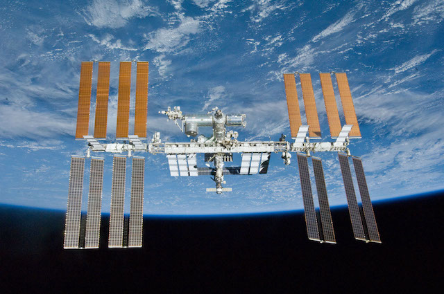 ISS in orbit