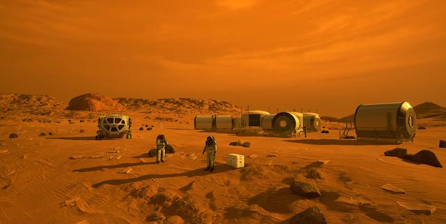 Conception Mars colony